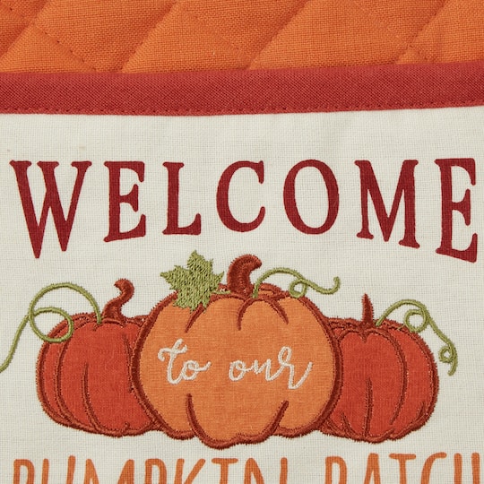 Pumpkin Patch Potholder Gift Set